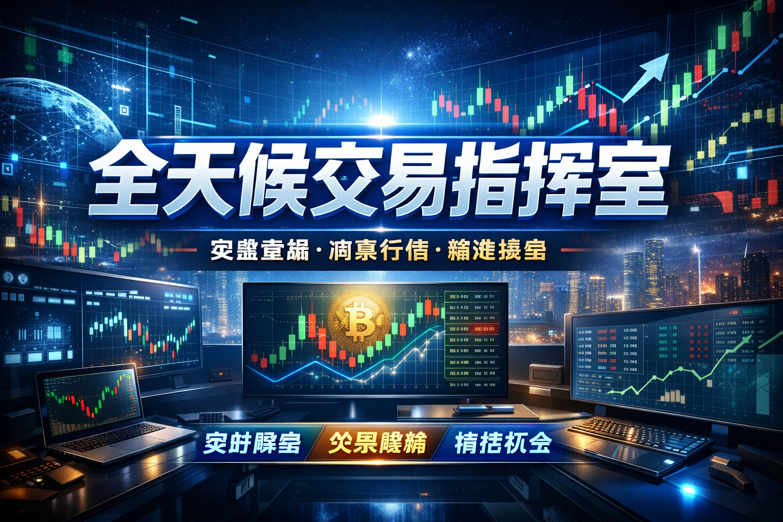 全天候交易指挥室