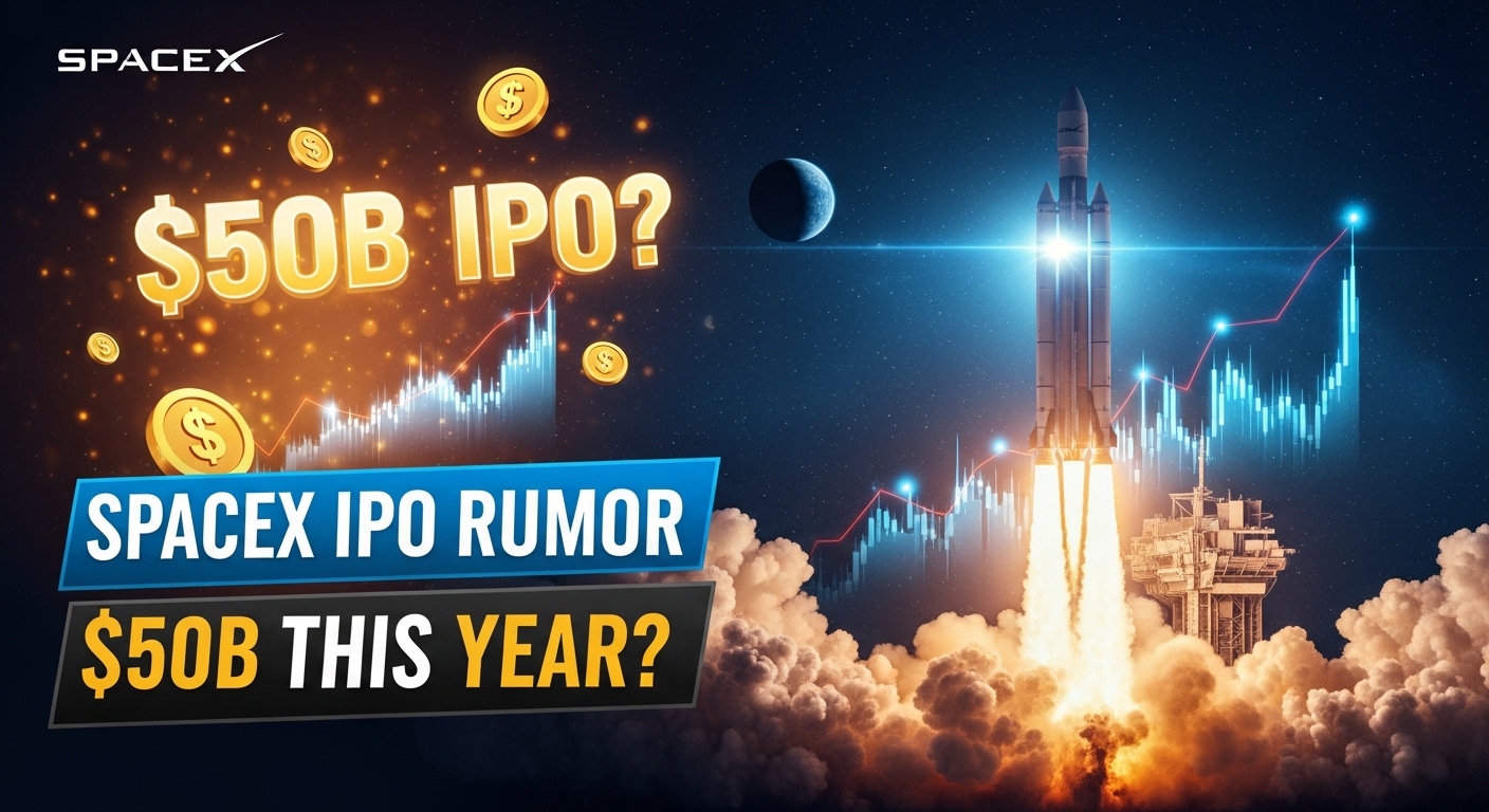 Згідно з повідомленнями, SpaceX планує провести IPO на суму 50 мільярдів доларів цього року