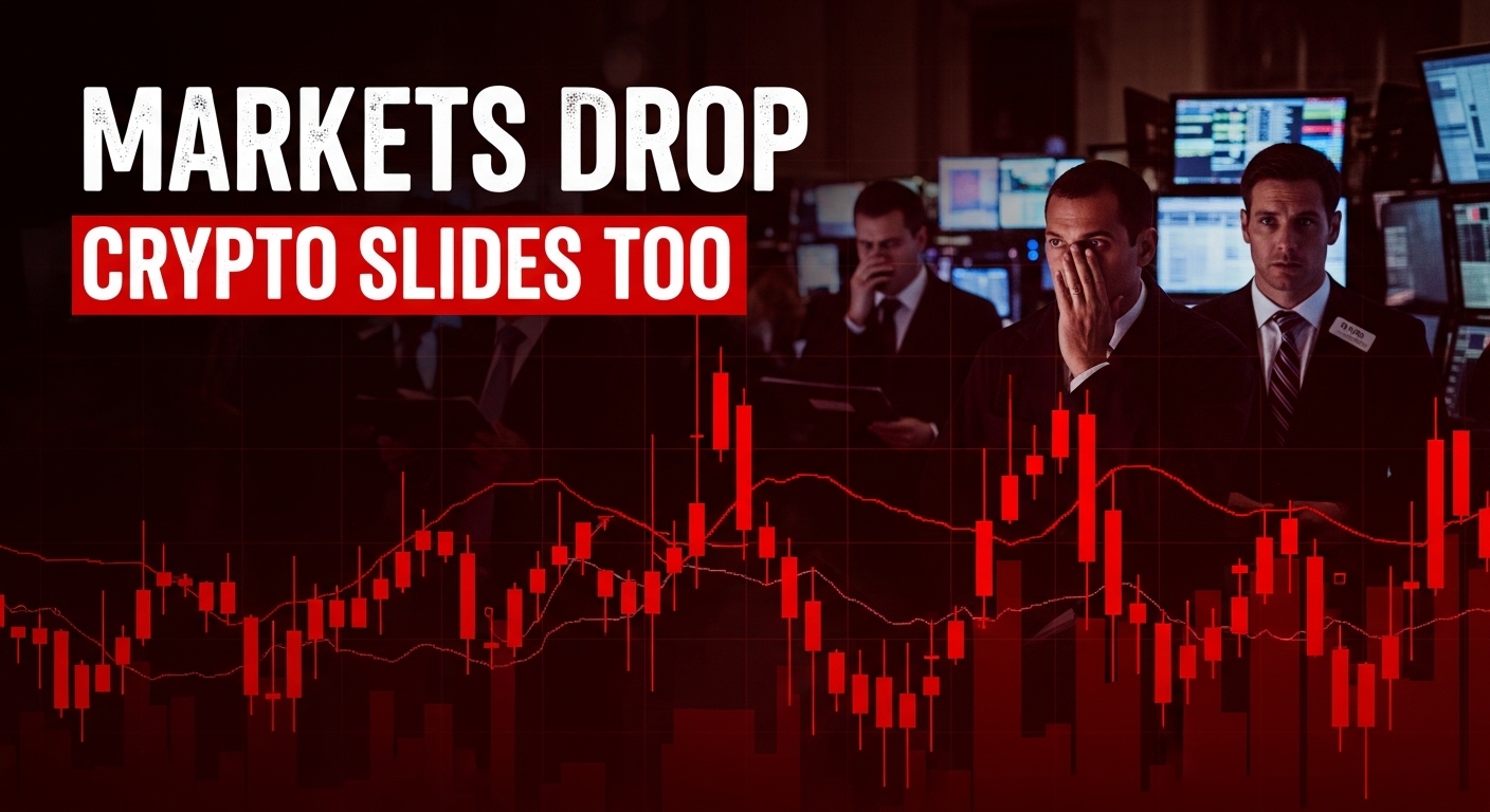 美國股市收跌，加密貨幣市場普遍下跌