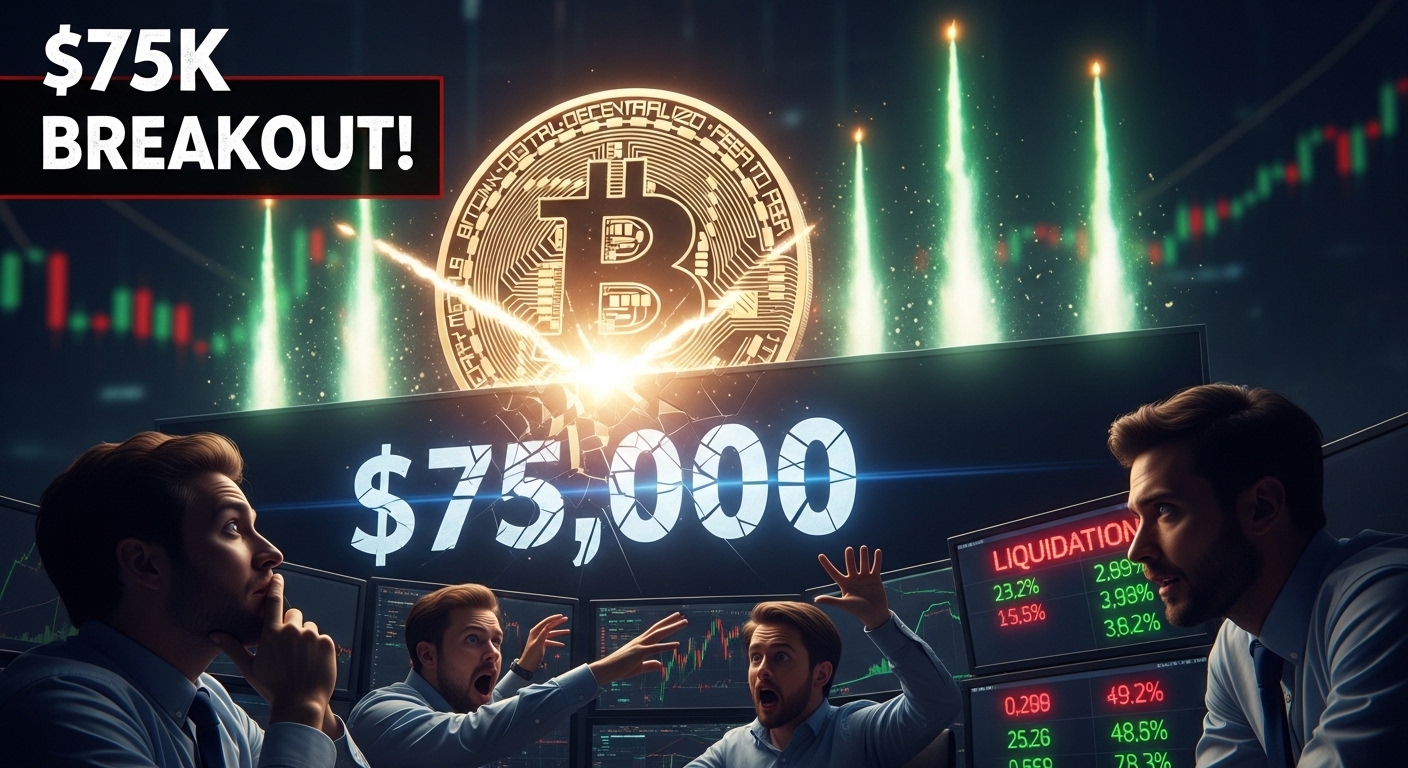 BTC rebondit fortement