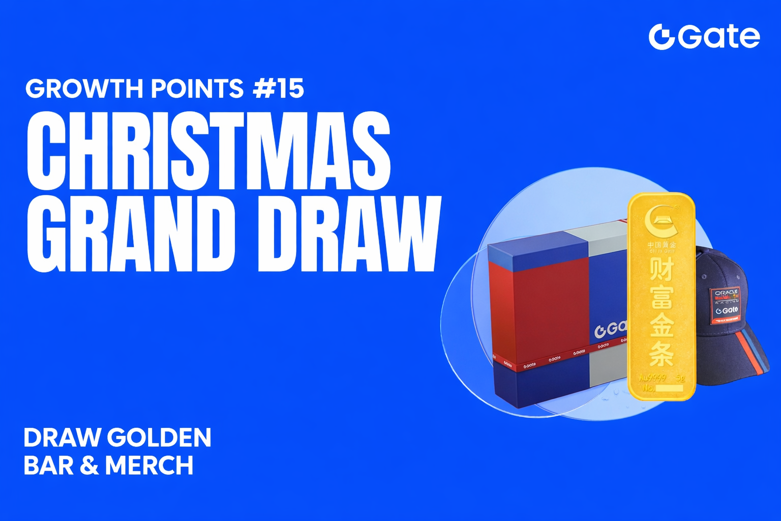 [Growth Points Lucky Draw Round 15] Draw Golden Bar & Gate Exclusive Rewards | How to Earn & Win