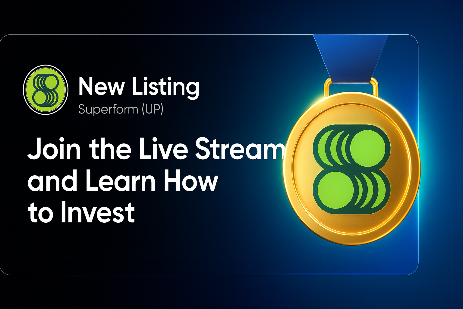 🌟Gate Live Bonus Task -Initial Listing(UP)