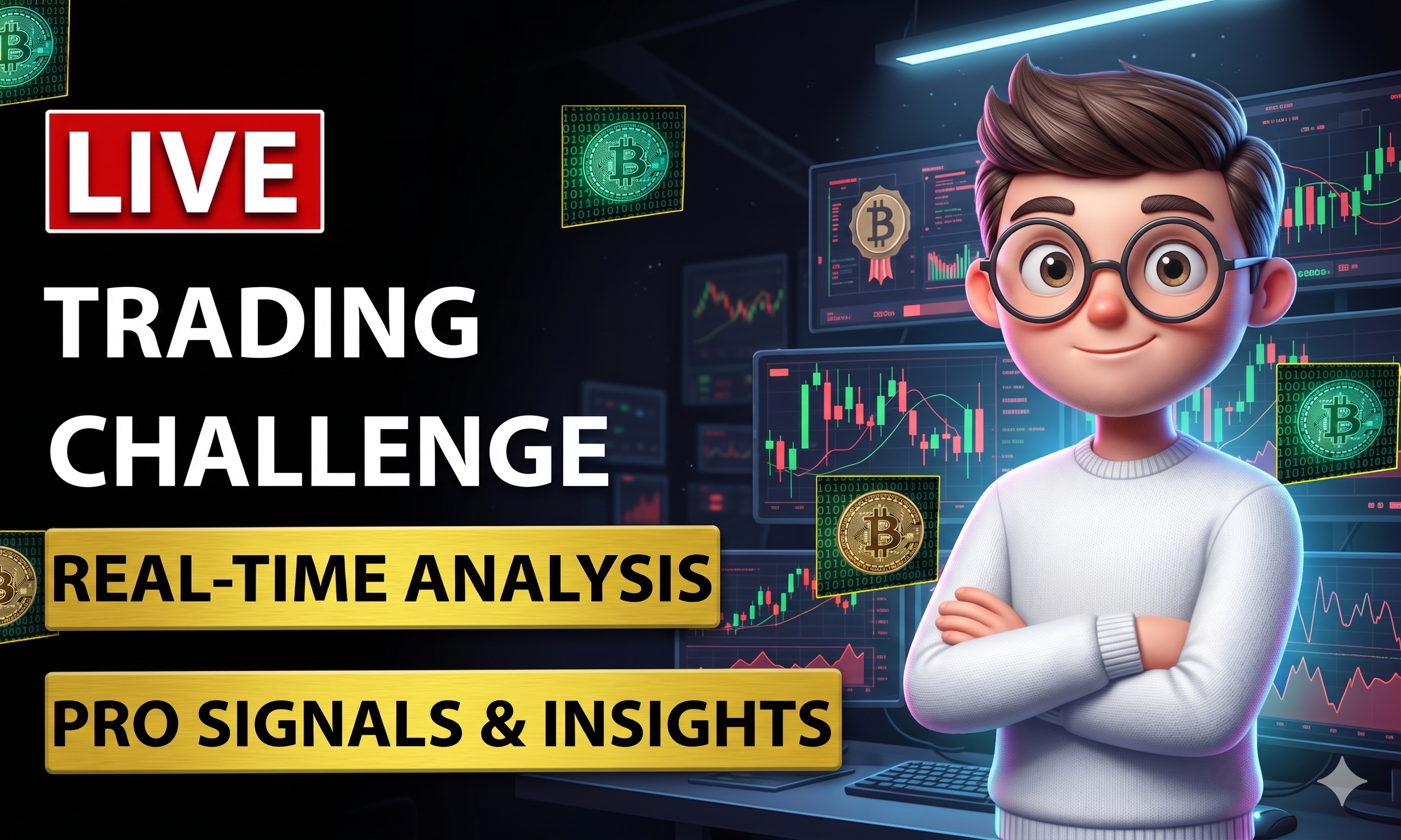 Trading en direct avec analyse de marché