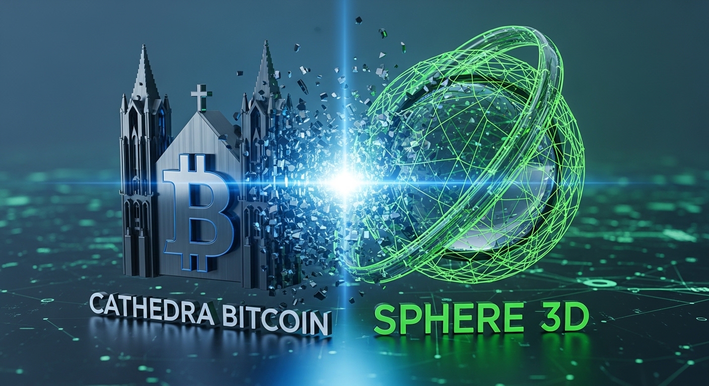 El minero de Bitcoin Cathedra Bitcoin se fusiona con Sphere 3D