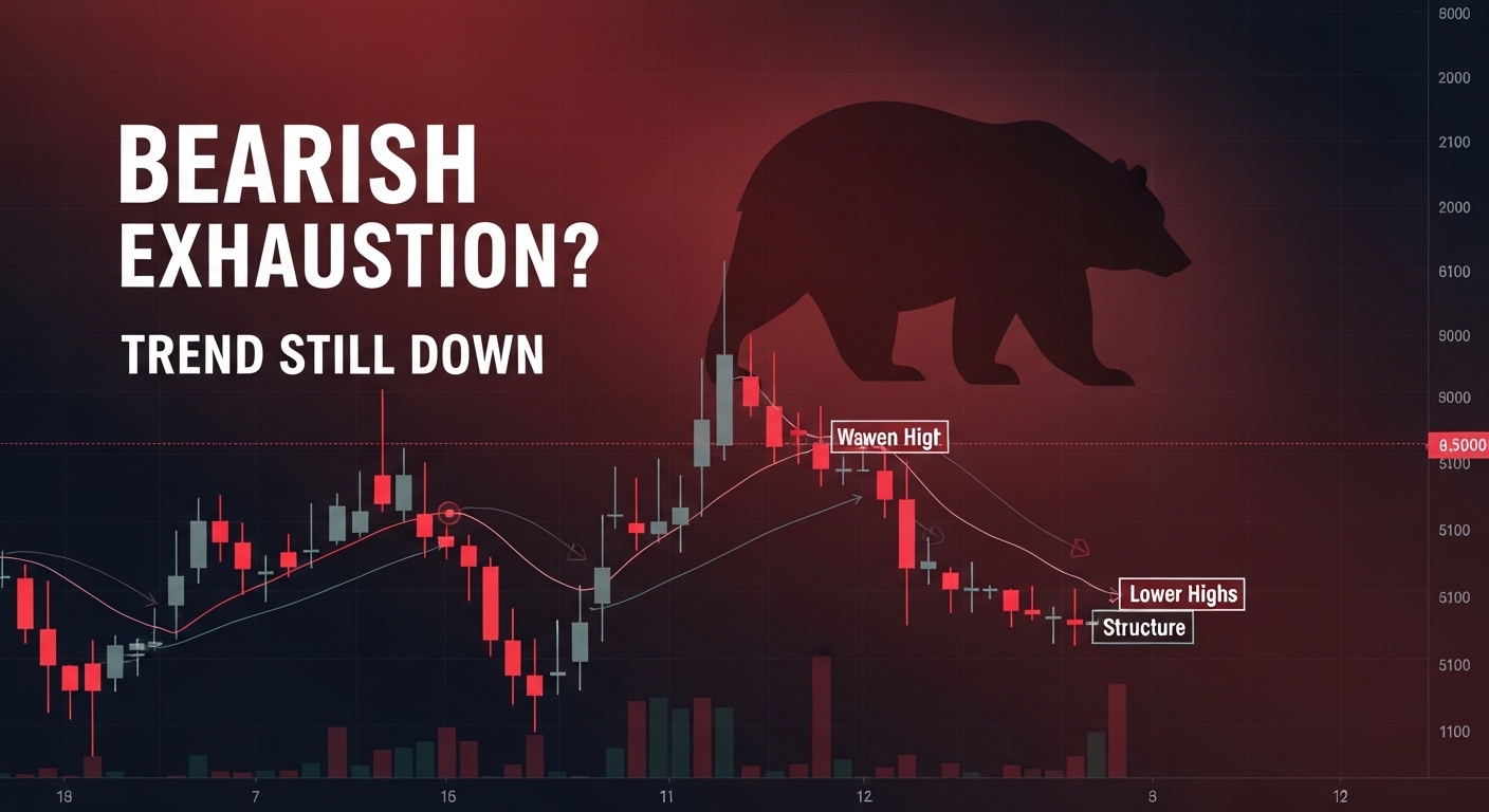 แรงกดดันด้านขาลงชะลอลง แต่โครงสร้างยังคงอยู่ในภาวะหมี