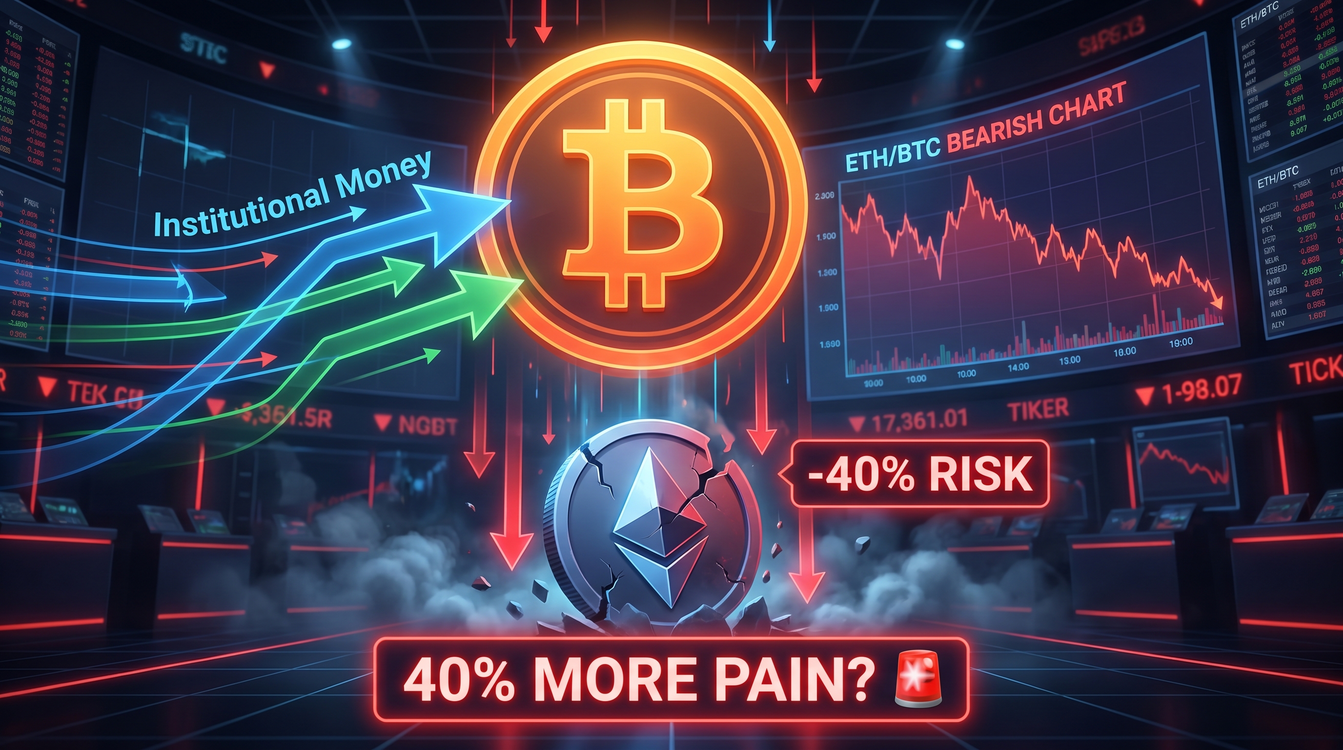 ETH continue-t-il à sous-performer par rapport à BTC ?