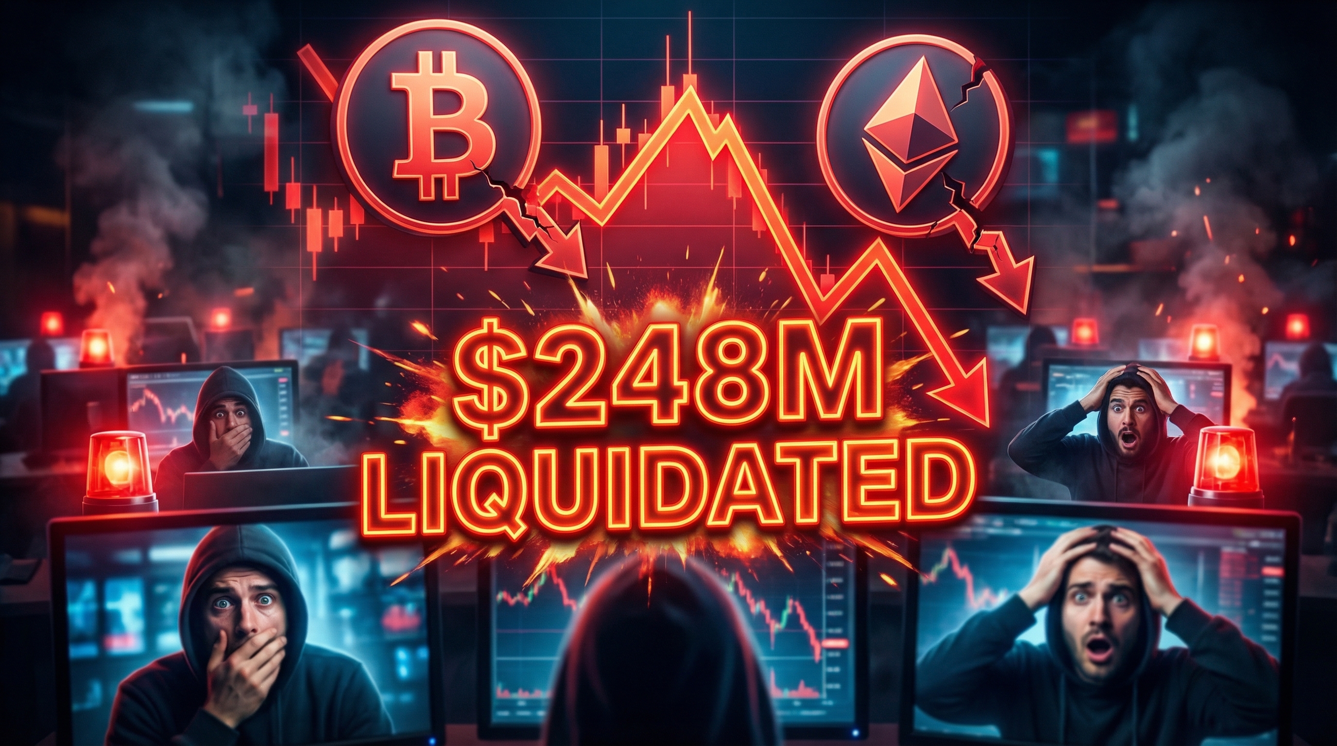 Ринкові ліквідації сягнули 248 мільйонів доларів, з великими втратами