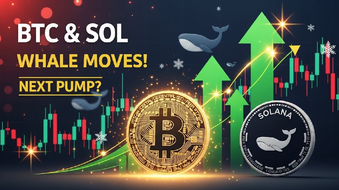BTC SOL Cá Voi Di Chuyển HÔM NAY Nỗi Sợ Thị Trường Giảm Bớt Đợt Tăng Tiếp Theo Bắt Đầu