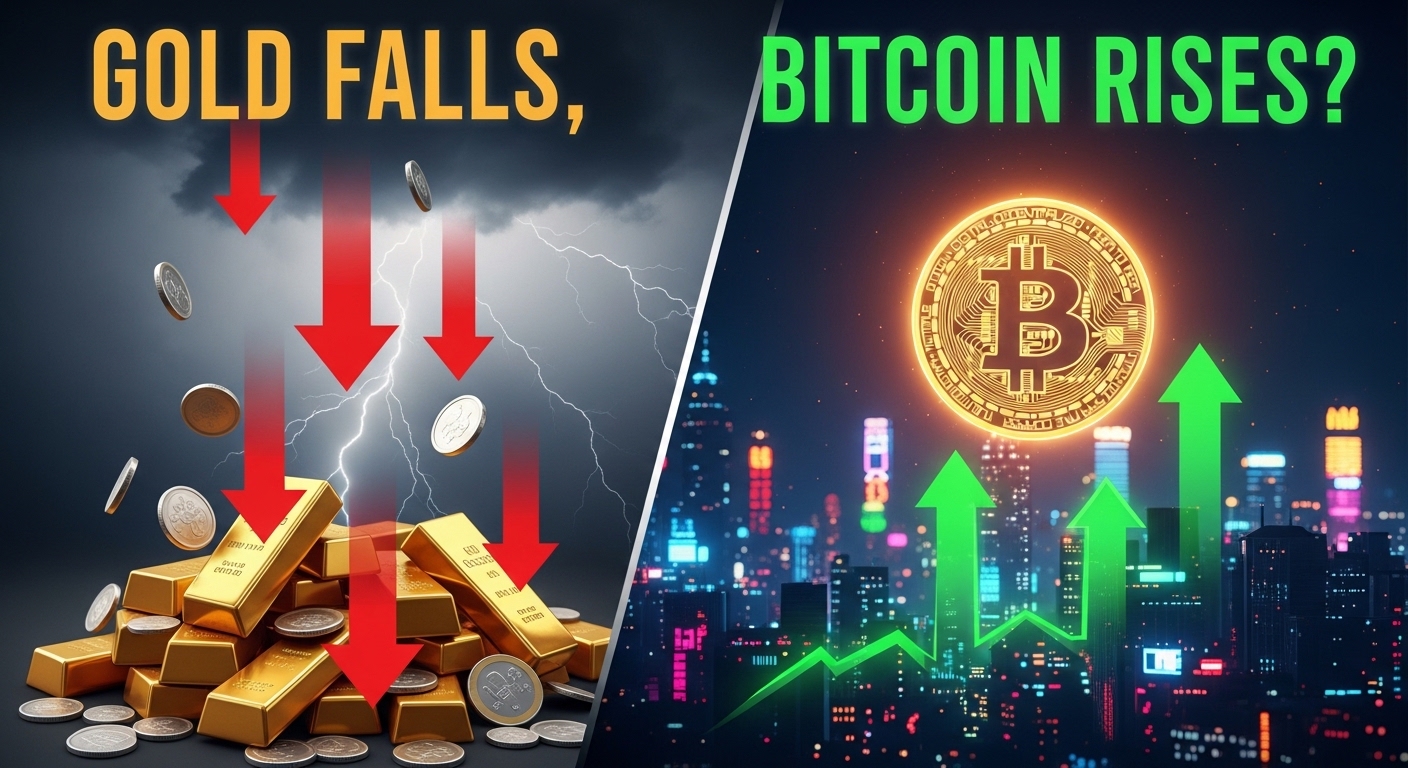 JPMorganのコメント：金と銀は弱含むも、ビットコインはより強い回復力を示す