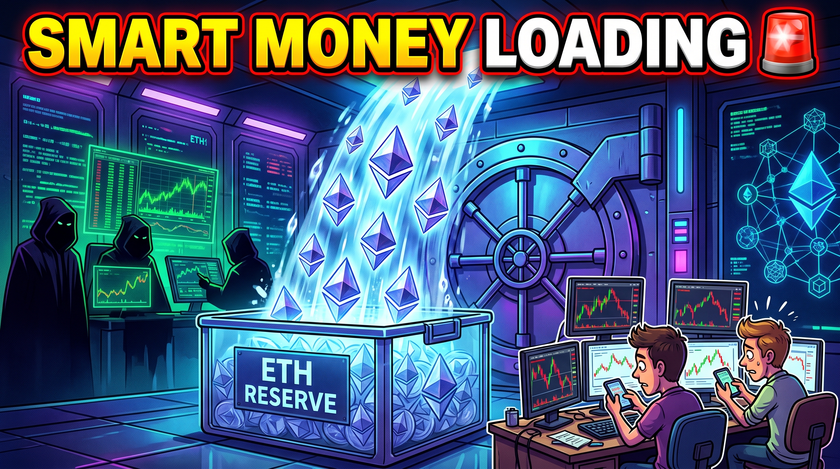 Whales are quietly accumulating ETH