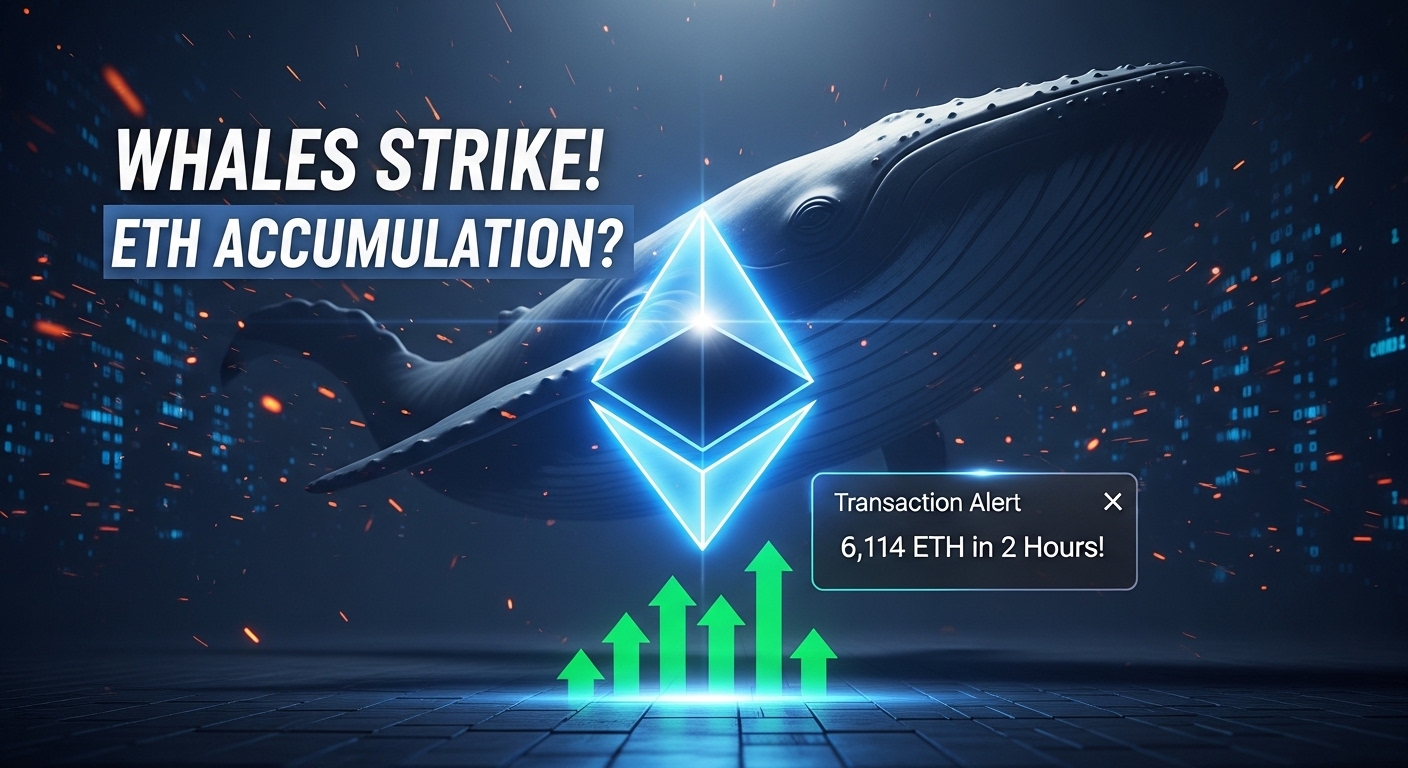 الحيتان تهاجم مرة أخرى! تم جمع 6,114 إيثريوم في ساعتين فقط