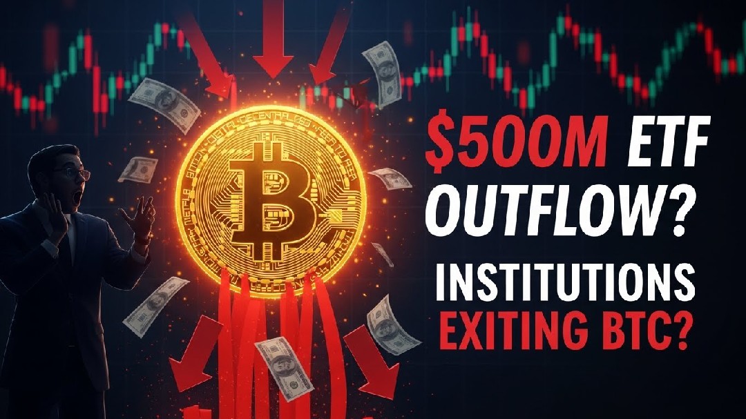 Bitcoin ETFs see nearly $500 million in net outflows  are institutional funds pulling back