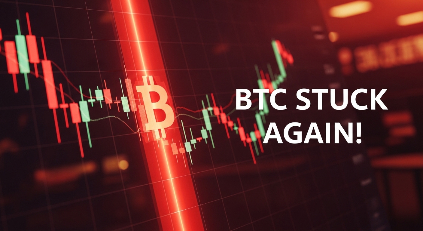 بيتكوين عالق مرة أخرى في نطاق التوحيد المنخفض! الأسهم المرتبطة بالعملات الرقمية تضعف بالتزامن — هل لا يزال السوق غير مستقر؟