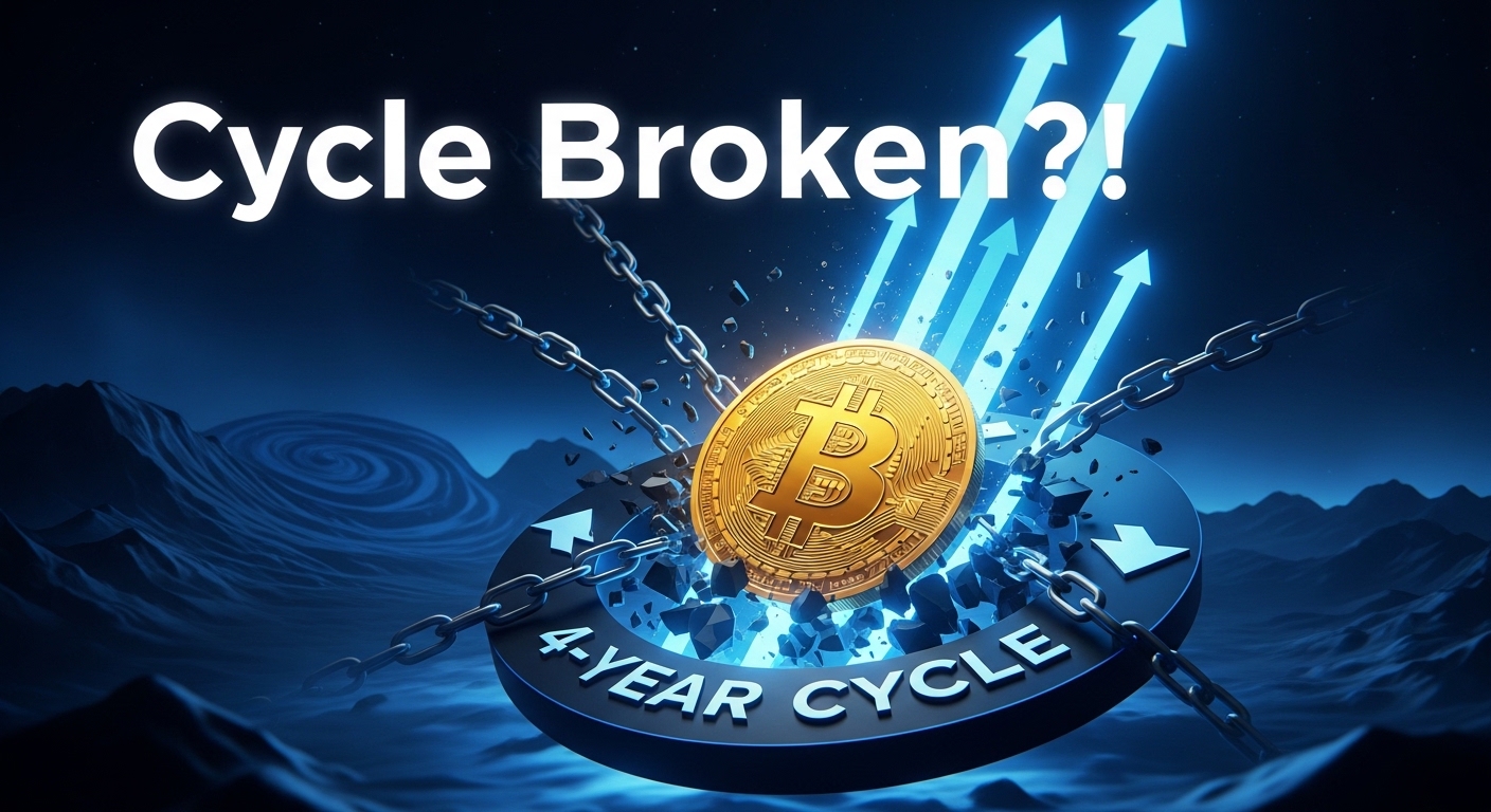 比特币打破了四年周期的说法——是否正在形成新的市场结构？