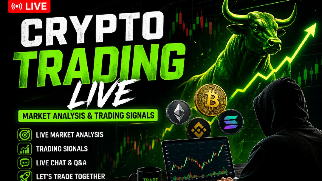 Живий криптотрейдинг | Сигнали та аналіз ринку