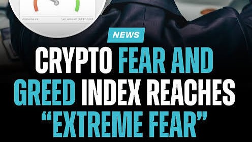 the crypto index has fallen to 23 returning to extreme fear
