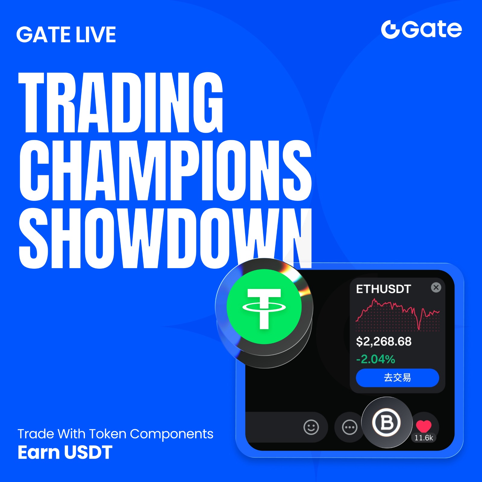 Gate Live Trading Champions Battle
