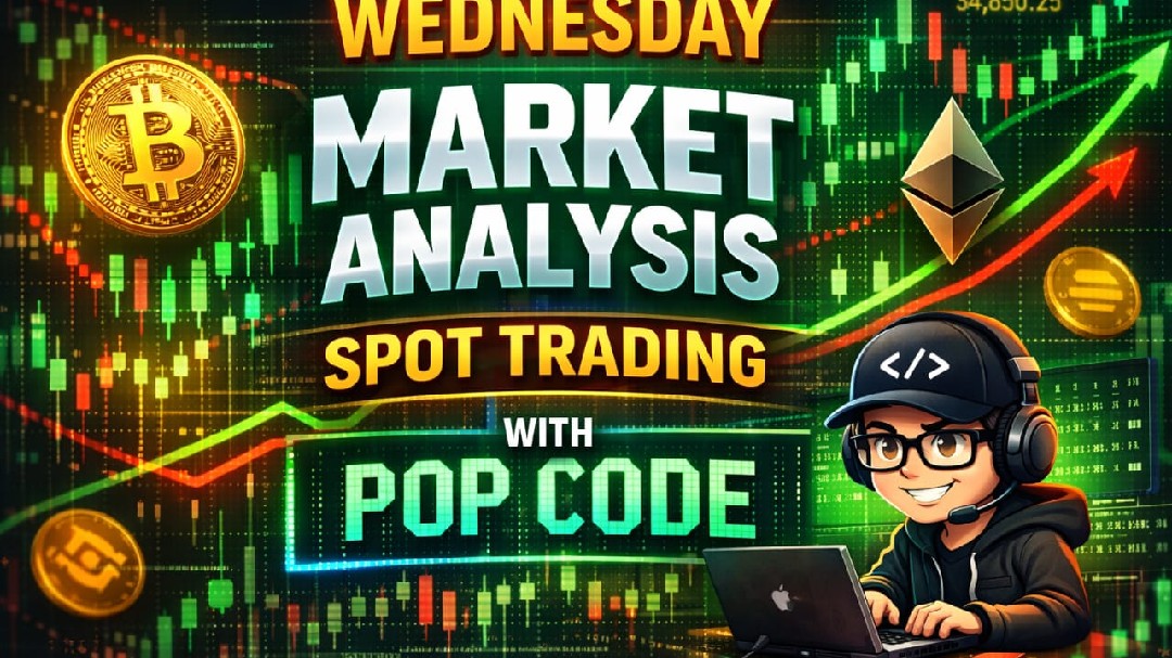 wednesday  Market Analysis spot trading with pop code