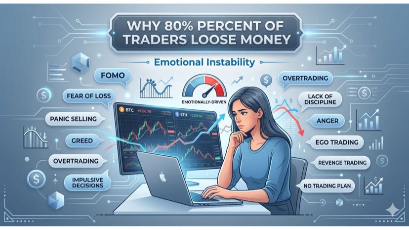 Why 80 percent of traders lose money