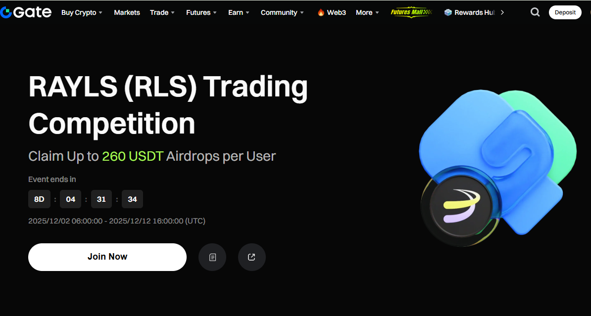 Gate Live -Trading Competition $RLS Project Review