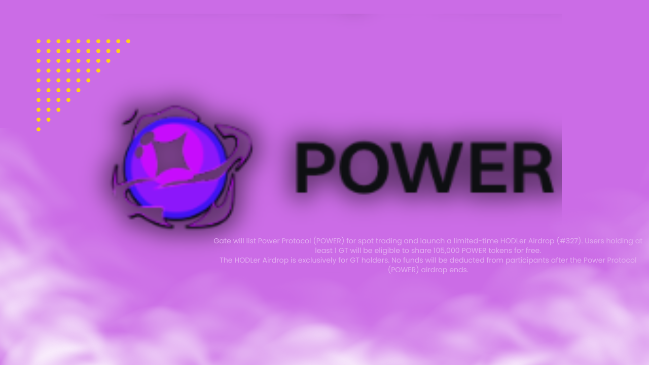 Gate Live' 现货上市 (POWER