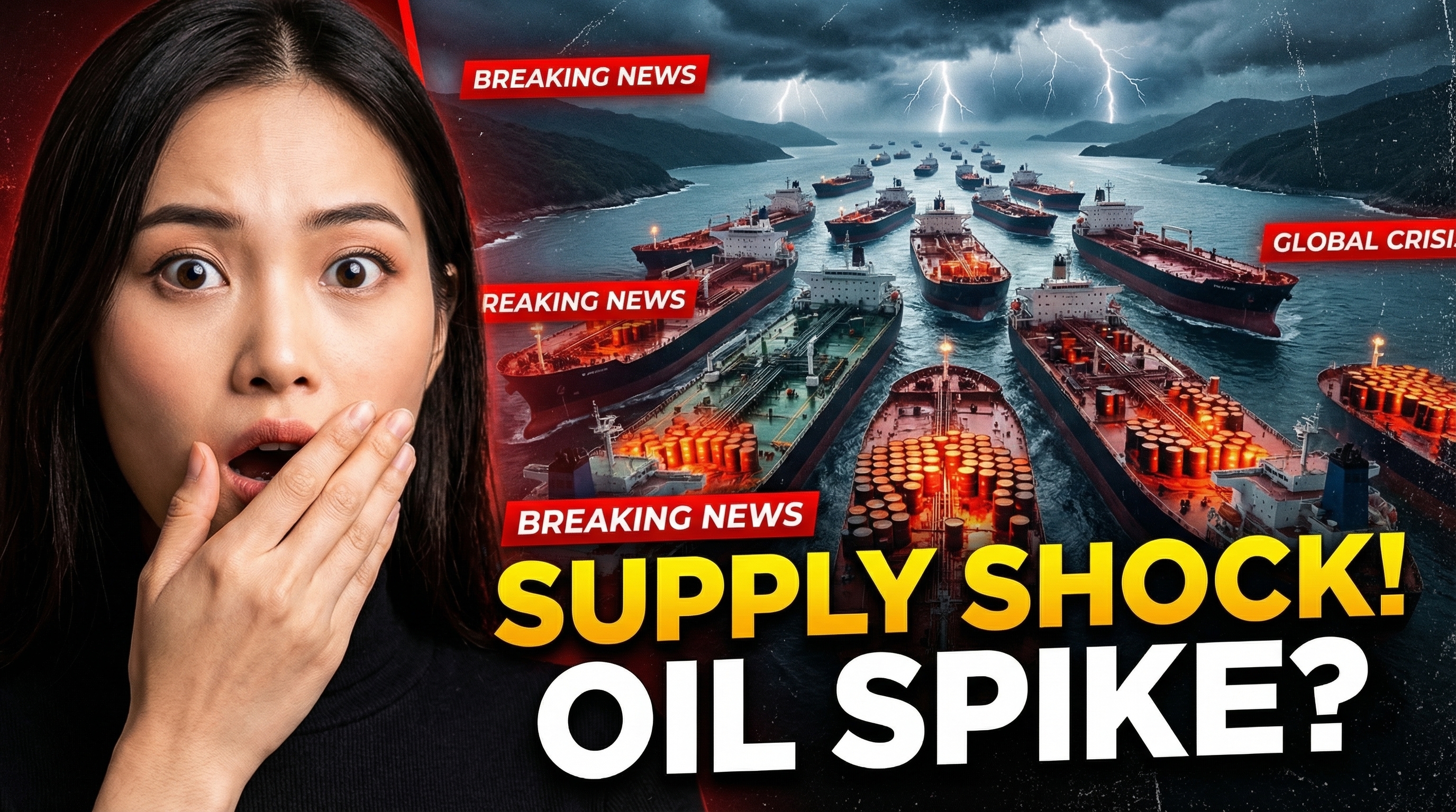 Congestão massiva no Estreito de Ormuz! Os preços do petróleo podem disparar