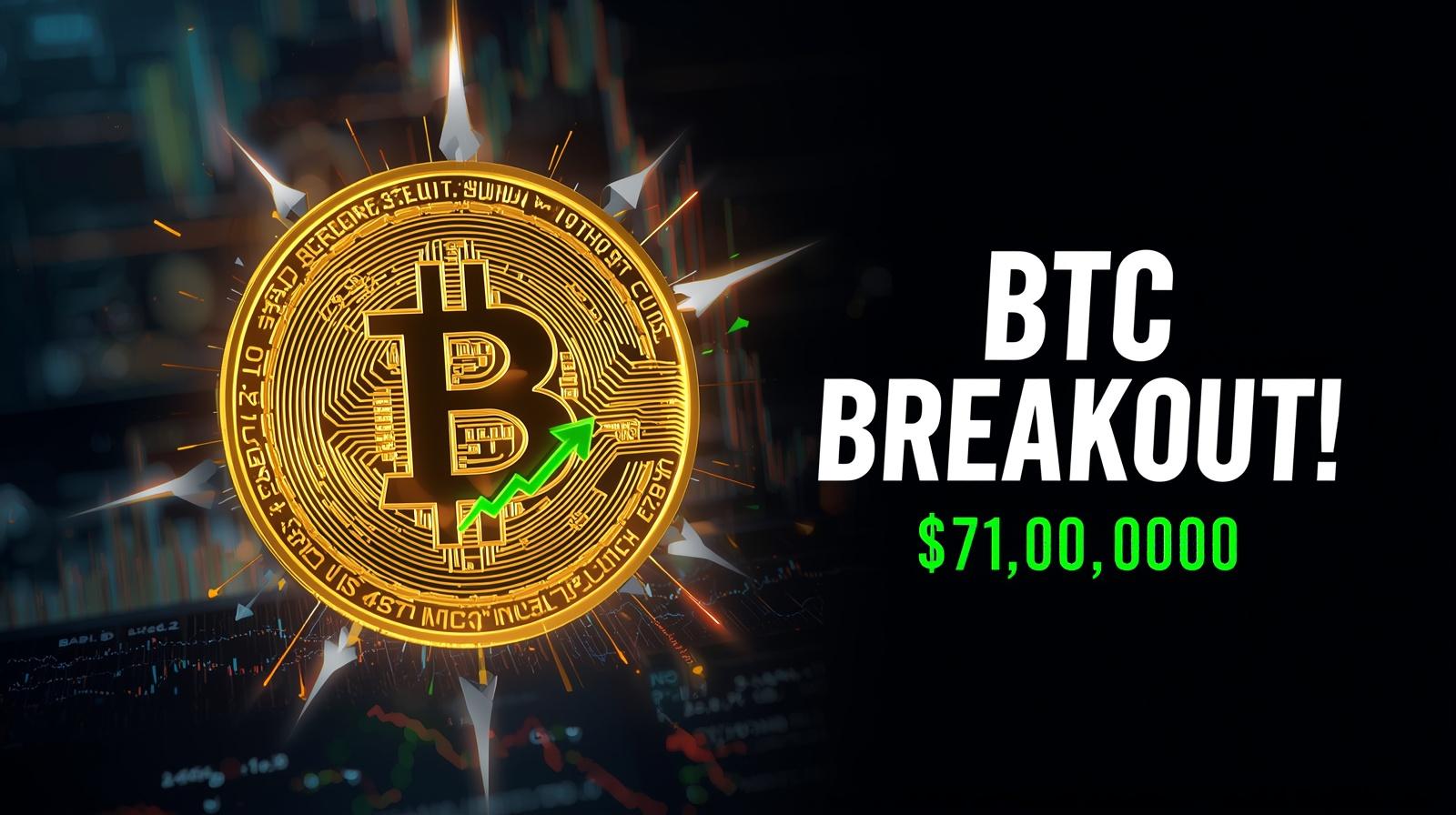 BTC резко восстанавливается! Прорыв