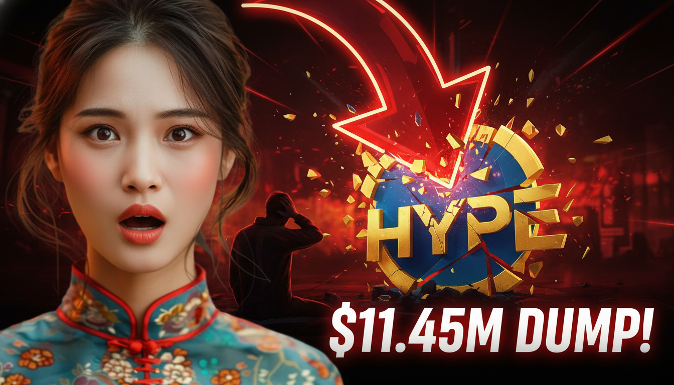 High Stakes Capital робить хід! Продала 300 000 HYPE за 2 години, вивела 11,45 мільйонів доларів