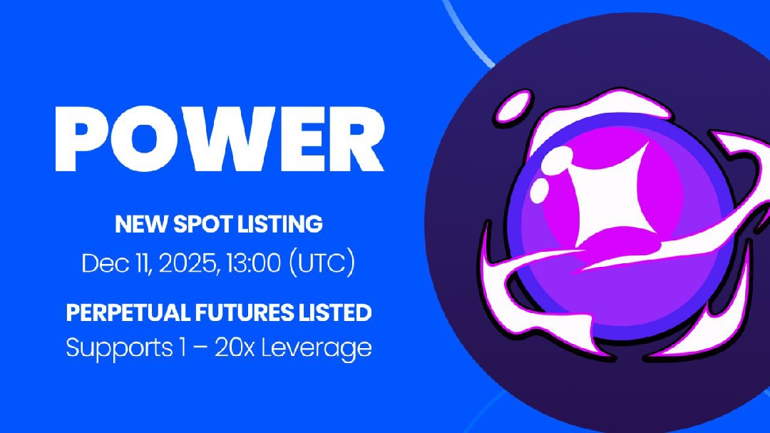 🌟Gate Live Bonus Task -Spot Listing POWER
