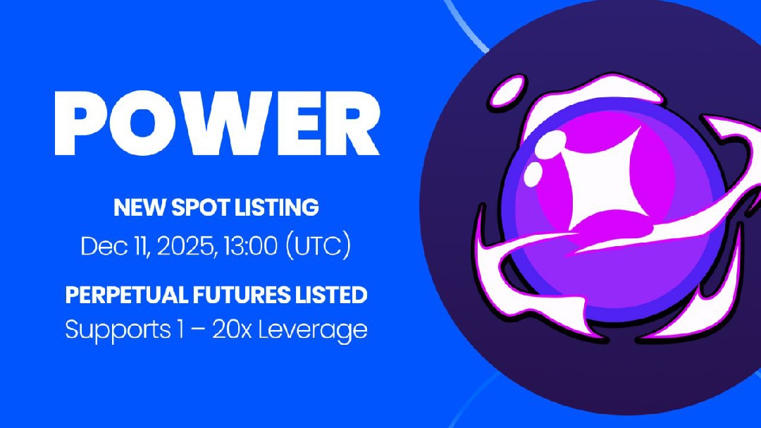 🌟Gate Live Bonus Task  Spot Listing POWER