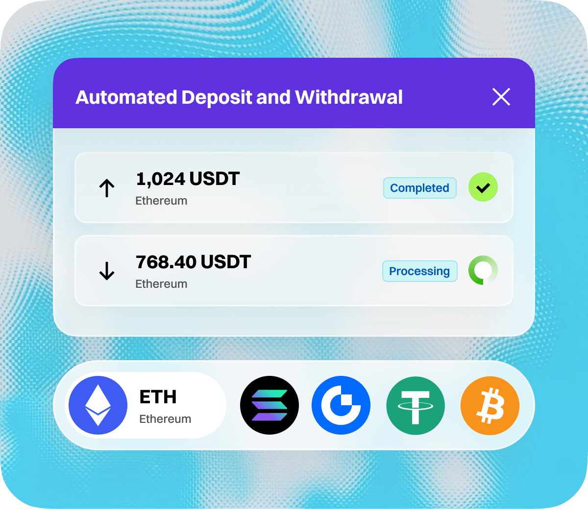 Simplified Crypto Asset Management